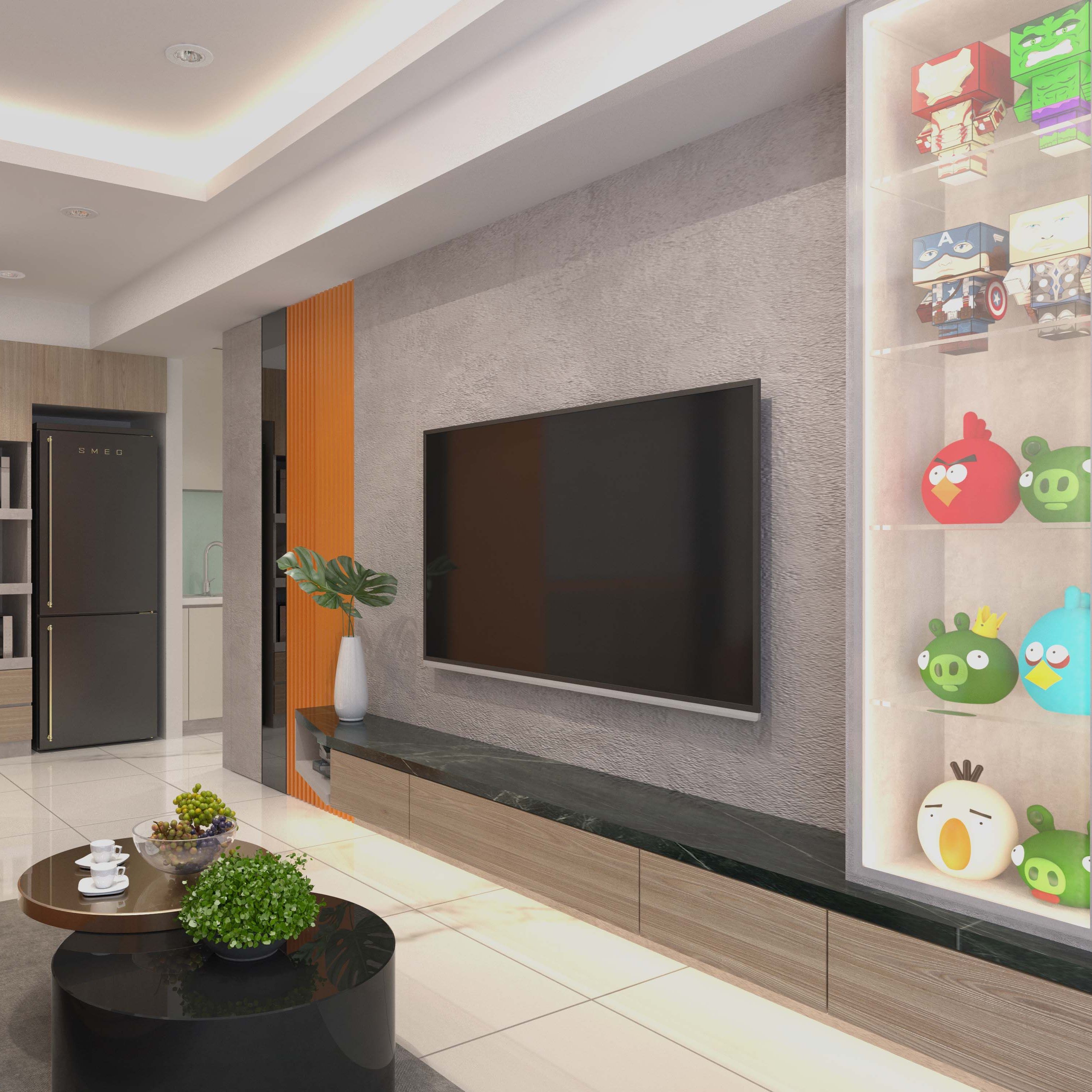 【拾捌設計裝修3D室內擬真圖】